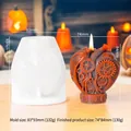 Silikonform für mechanische Herzkerzen ZL-856 für Halloween Bastelprojekte DIY - Mechanisches Herz B
