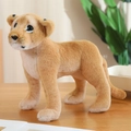 Adorable stuffed lion plush toy in light brown standing pose for kids and nursery decor - 38cm / Lioness