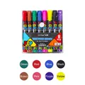 Set di 8 pennarelli cancellabili per lavagna bianca in una scatola di plastica - Set da 8 Colori