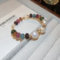 Wire Wrapped Open Bangle