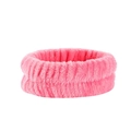 Polsini in morbido peluche rosa in pile corallo per lavare il viso e i polsi asciutti - Stile Fascia per Capelli (109#) / 1 Pezzo / Rosso anguria