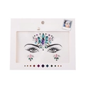 Regenboog Party Joy gezichtskristallen met acrylhars steentjes voor feestelijke make-up - HF-94