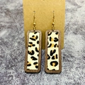 Brown Wood Light Leopard