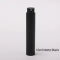Atomizzatore di profumo portatile da 10ml nero opaco con design a rotazione - 10ml / Nero Opaco