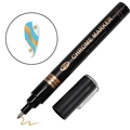 Pennarello cromato nero AiYe con punta fine da 1,0 mm per una finitura a specchio liquida dorata - Cromo Rame