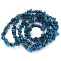 Irregular blue shell stone chips strand for DIY jewelry making and beaded necklaces - 8*5mm (Approx. 220 Pcs) / Blue Coral Chips