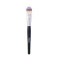 Single professional foundation brush with purple synthetic bristles and black matte handle - Single Foundation Brush (Purple Gradient)