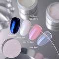 Polvere per unghie camaleonte NDA015 con effetti perlati su quattro diversi colori base - Stile Glitter Aurora(A015)