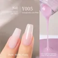 Translucent Lotus Root Pink Gel Polish Y005 in matte and glossy finishes - Y-005 Translucent Lotus Purple