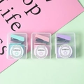 Mini kit d'agrafeuses macarons en vert menthe, rose et violet pour bureau et école - Ensemble Mini Agrafeuse