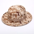 Outdoor desert digital camouflage boonie hat with tactical chin strap and breathable vents - One Size / Desert Digital