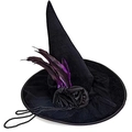 Velvet Mesh Brim Purple