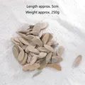 Σετ φυσικά ξύλα 5cm για χειροτεχνίες DIY και διακόσμηση σπιτιού, βάρος περίπου 250g - Οβάλ Driftwood
