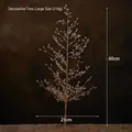60cm large bronze acrylic crystal bead christmas tree ornament for festive DIY decoration - Crystal Large Decor Tree (60*25cm/210g)