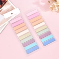 Morandi PET index tabs in 20 soft colors for student note-taking and journaling - Beautiful Moments