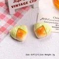 Miniatura di zongzi in resina per fai da te con dimensioni di 0,9x2,2x2,2cm e peso di 3g - Pane al Matcha