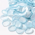 Scattered light blue silk artificial rose petals for wedding and party decoration - Light Blue (9)