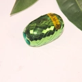 Green holographic 5mm x 10m ribbon roll for wedding and party balloon decoration - Coated / Green