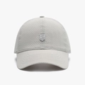 Light gray laser-cut breathable quick-dry baseball cap with S shield embroidery - Light Gray