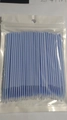 Confezione da 100 micro pennelli blu monouso per extension ciglia in sacchetto zip - Azzurro