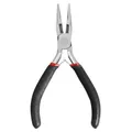 Needle nose pliers with black non-slip handles and spring for jewelry DIY crafting - Handmade Chain Nose Pliers