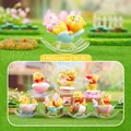 Pooh Bear themed mystery blind box figures with 6 regular and 1 secret collectible styles - HM177 Bear Happy Time / Random One