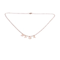 Rose gold stainless steel MAMA letter necklace pendant for Mother's Day gift - Mama Pendant / Rose Gold