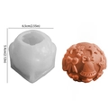 Siliconen mal voor DIY kerstbel reliëfballen voor kaarsen en aromatherapie stenen - Bel Stijl (Kerstbal)