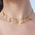 Necklace - Letter H