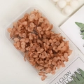 Preserved hydrangea petals in cinnamon brown color inside a transparent box for DIY crafts - 5g / Brown