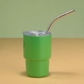 Green (3oz/Double-walled/With Straw)