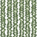 Grey-green artificial eucalyptus leaf garland hanging decoration for wedding party decor - Green Eucalyptus Rattan