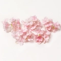 Cabezas de hortensias artificiales rosas para bodas DIY y accesorios para pelo - #11 Hortensia (Múltiples cabezas)