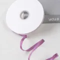 Rotolo di nastro in raso viola 1cm di largo 100 yards lungo per confezioni regalo e decorazione torta - 1.0cmx100 Iarda / Viola