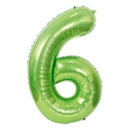 Número 6 Verde fruta