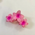 Pinza para el cabello de flor frangipani rosa para peinados de mujer elegantes - Pinza Para El Cabello De Frangipani Rosa/de Una Sola Pieza [aprox. 11 Cm]