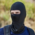 Tactical black cycling face mask with mesh breathing vents and full neck protection - Full Face Tactical Black (9011)