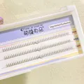 Kit d'extensions de cils en grappe 5mm 6mm 7mm organisés en trois rangées nettes - 567 Cils Inférieurs