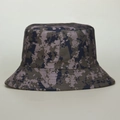 Chapeau de soleil camouflage numérique avec bord large pour randonnée et camping - Camouflage