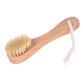 14.5x3.8cm Small Wood Face Brush (With Rope)