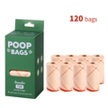 Set van 120 biologisch afbreekbare hondenpoepzakjes met lavendelgeur en 8 rollen - Header Card Pack / 8 Rollen (120 Zakjes)