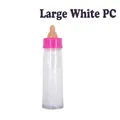 Große magische Milchflasche Spielzeug für Kinder mit rosa Deckel und weißer Flüssigkeit - Groß / Einzeln / Weiß