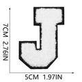 Letter J White