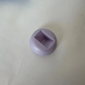 Violetter runder Display-Sockel mit Schlitz für PE-Folien-Schmuck-Schweberahmen - Hellviolette Runde Basis