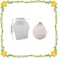 Molde de silicona con relieve de margarita para velas de resina y jarrones de 7,2cm - Botella de Girasol