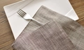 Dark coffee woven cotton linen table napkin placed on a rustic wooden table setup - Coffee Single Layer (30*40cm)