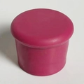 Pink food grade silicone bottle cap for beer and wine sealing preservation - Dark Rose Red