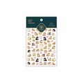 Stickers ongles 3D ultra-fins motif Shiba Inu et Loulou de Poméranie style MN-041 - Style Cœur Chiot Mignon (MN-041)