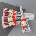 Single Red Bear-shaped Flower