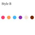 Style B kids acrylic paint set with 6 connected pots in assorted vibrant colors - 3ml 6 Colors Style B Single Strip